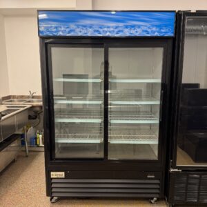 Everest GDC‑2‑53NRJ – Double Door Glass-Door Merchandiser Refrigerator